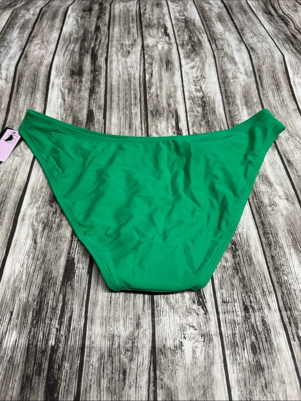 wild fable Bright Green Bikini Bottom - Hipster Cut -cheeky - high leg- low rise